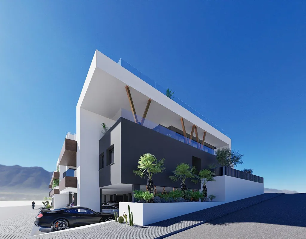 Välivaade - Spacious Apartment with Pool Near Golf Course in Benijófar
