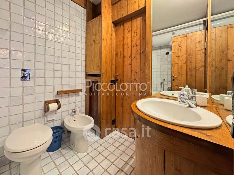 Salles de bain - Trilocale with Panoramic Terrace in Cortina d'Ampezzo