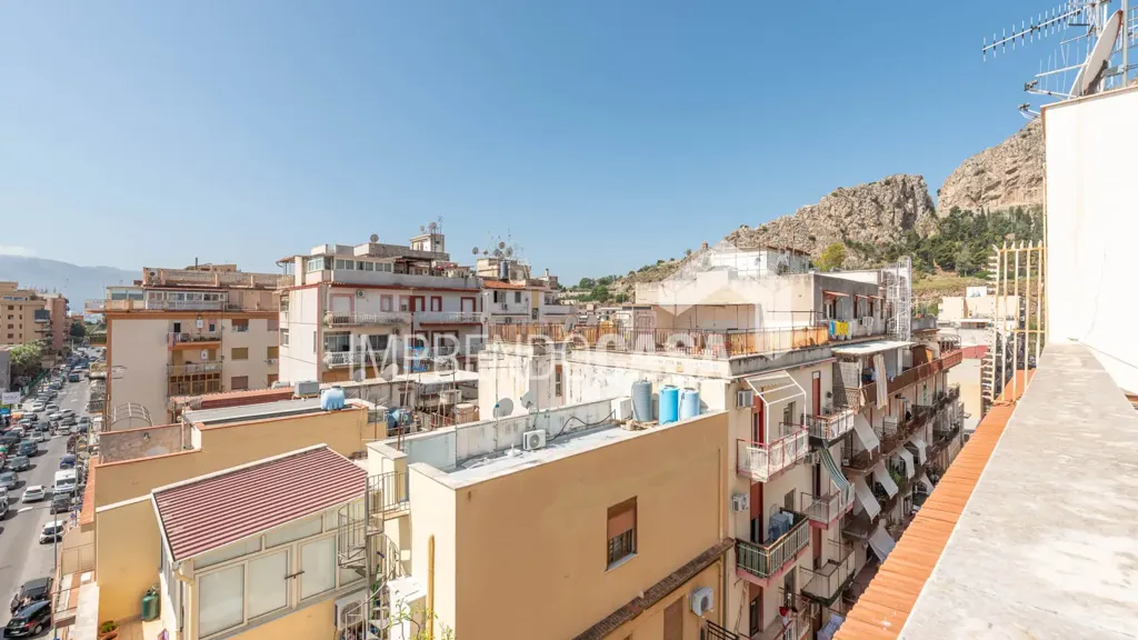 Balcony - Attico with Sea View in Palermo