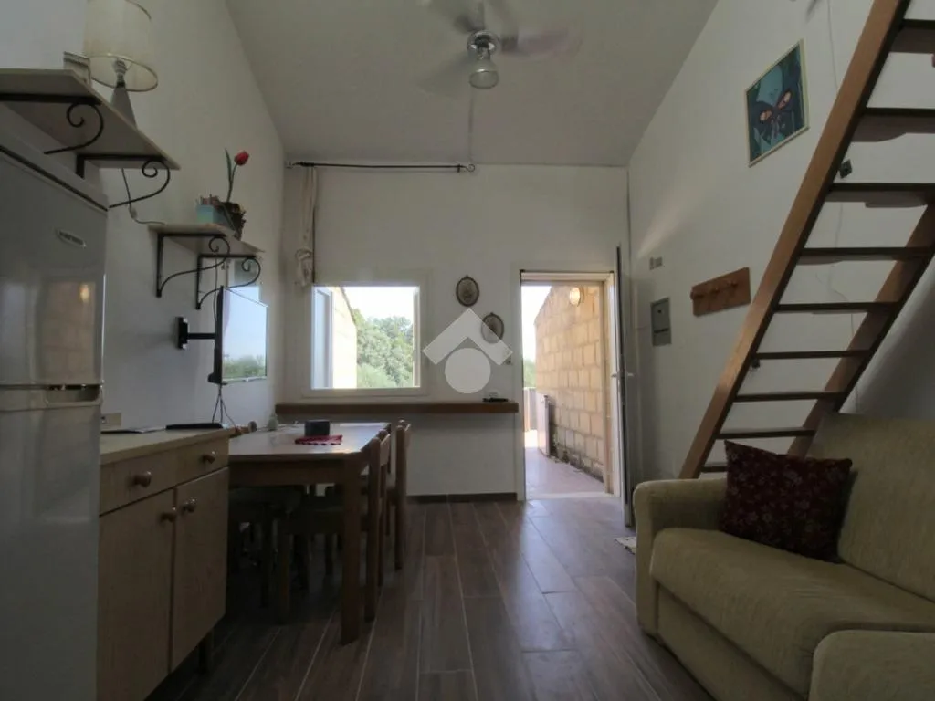Soggiorno - Fully Rented Trilocale with Balcony in Capo Piccolo