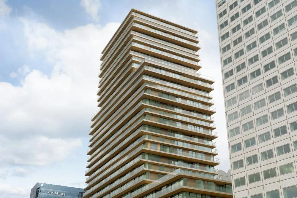 Extérieur - Modern Apartment with Balcony in Rotterdam