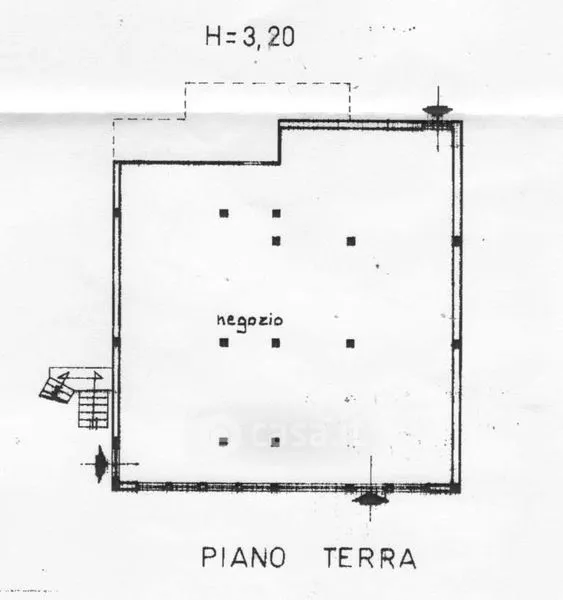 Plan - Independent Villa with Garden in Macomer