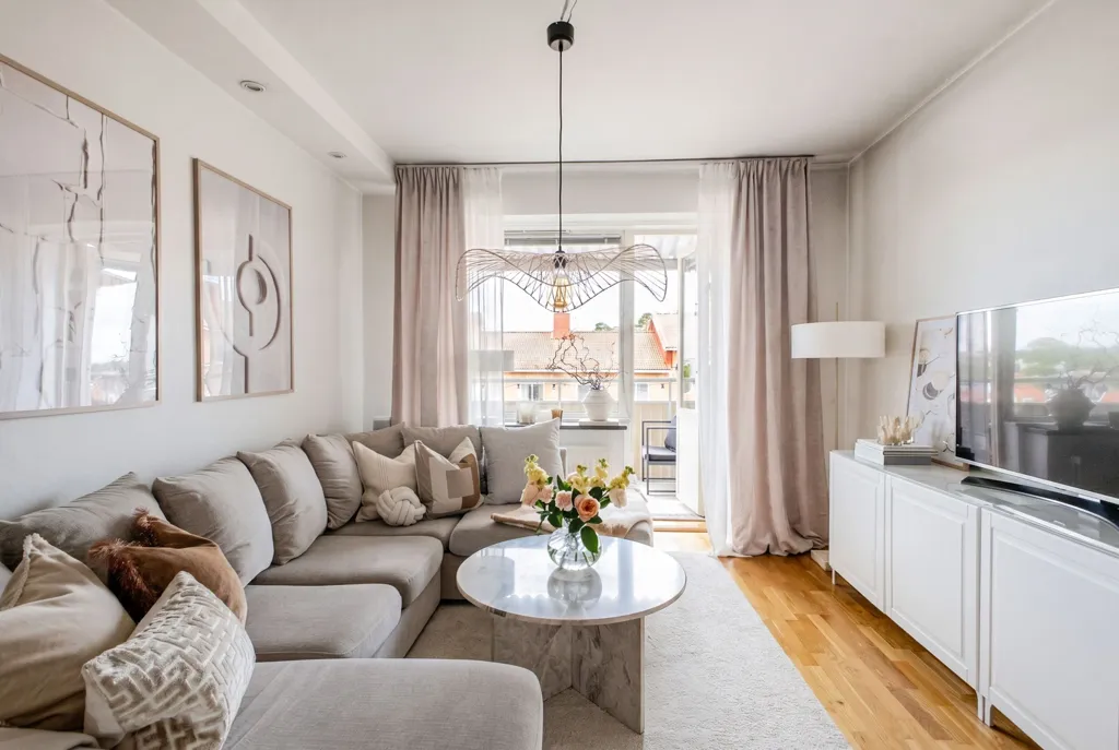 Elutuba - Charming Apartment with West-Facing Balcony in Västerås