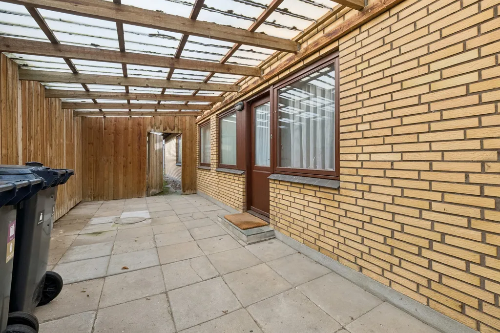 Terrasse - Spacious Villa with Garden in Vinderup