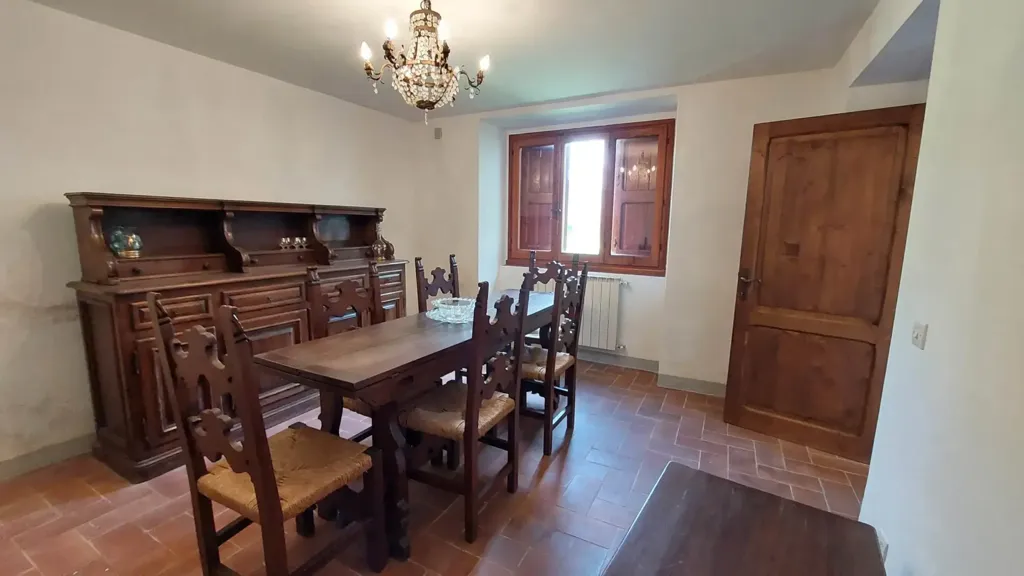 Söögituba - Rustic Property with Two Apartments in San Godenzo