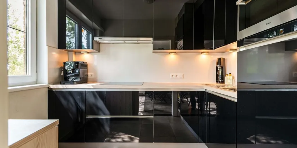 Köök - Renovated Apartment with Garage in Ekeren