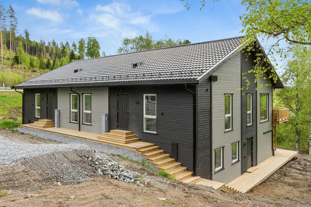 Exterior - Charming Cottage with Ski Access in Hurdal