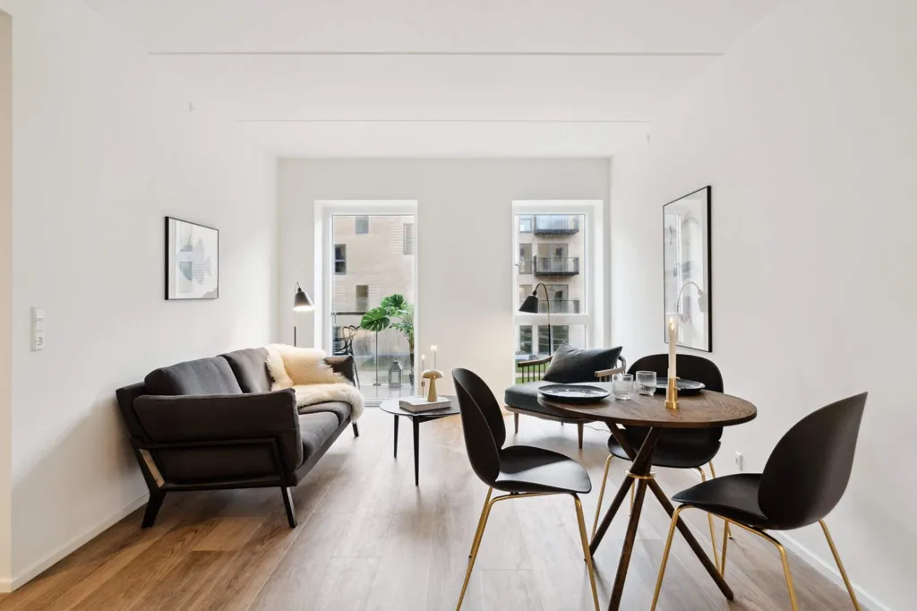 Elutuba - 3-Room Apartment with Waterfront in Odense C