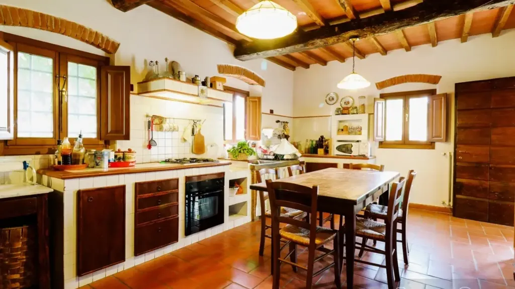 Cuisine - Rustic Tuscan Farmhouse with Pool in Reggello