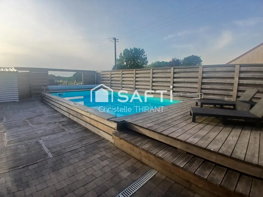 Piscine - Maison avec Piscine et Jardin à Westrehem