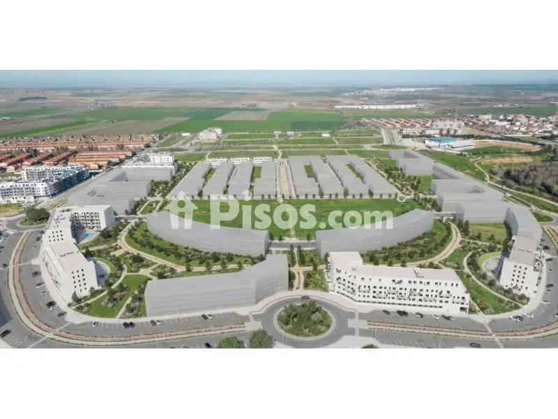 Vue aérienne - New Flat with Terrace in Alovera