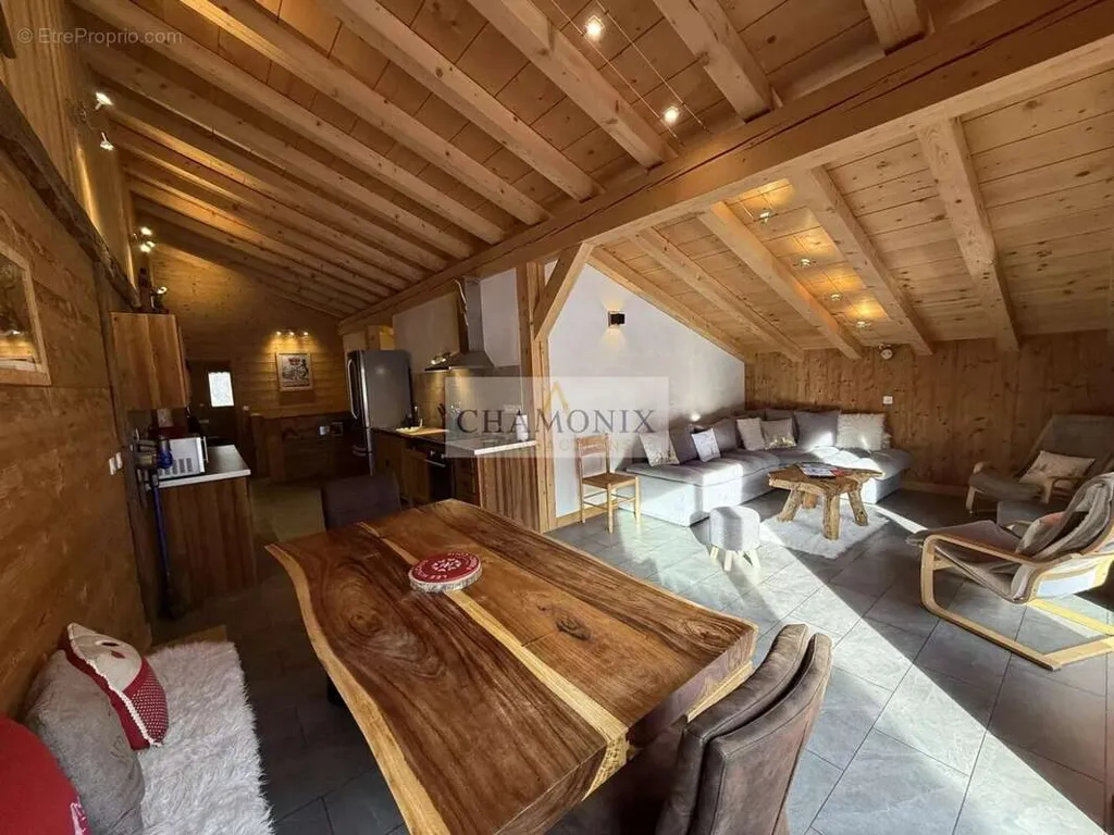 Salle à manger - Appartement avec Balcon à Les Houches