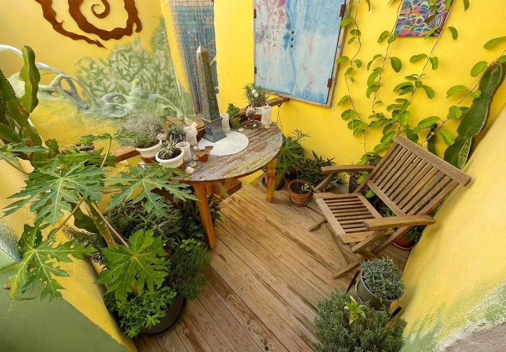 Jardin - Authentic Canarian House with Views in Máguez, Lanzarote