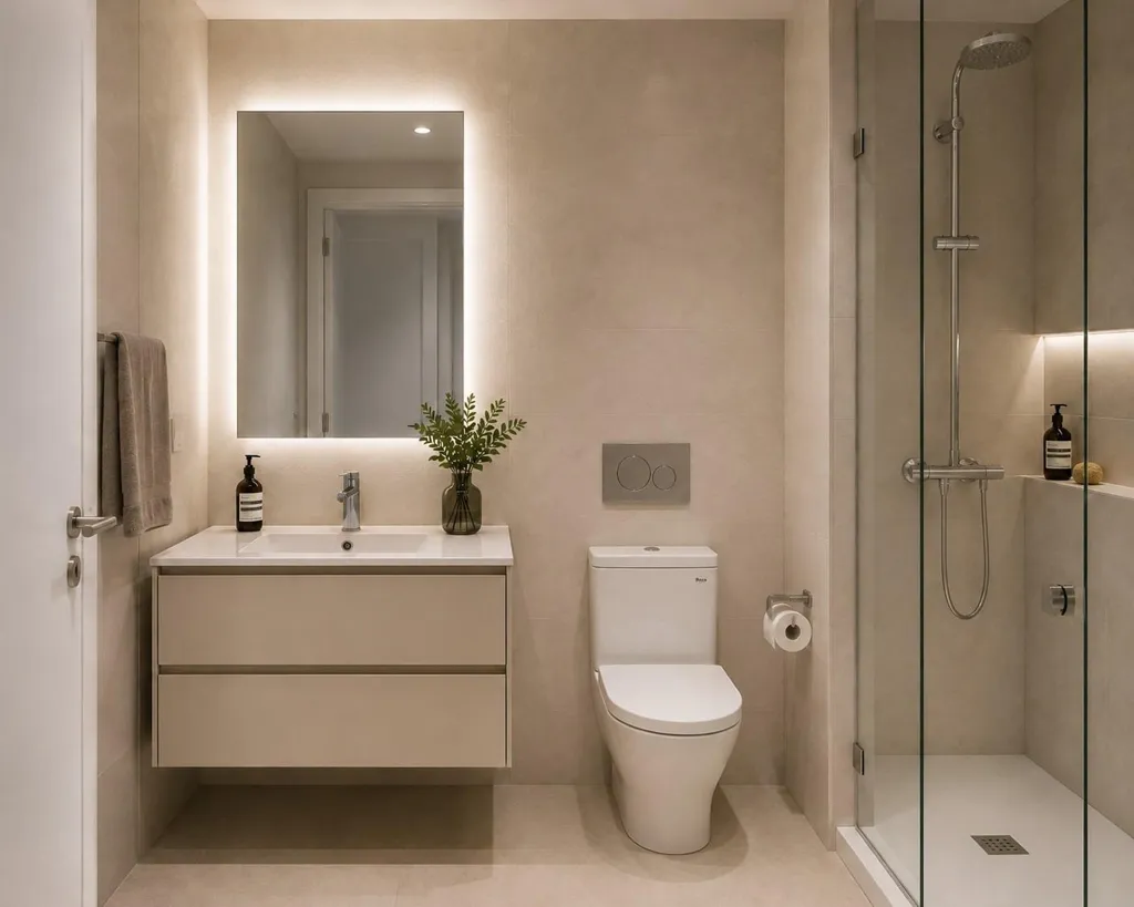 Salles de bain - Single-Storey Villa with Pool in Mazarrón