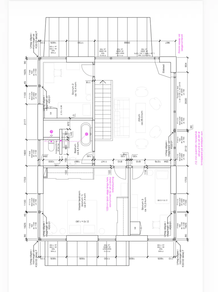 Plan - Newly Constructed Two-Storey Villa in Värmdö