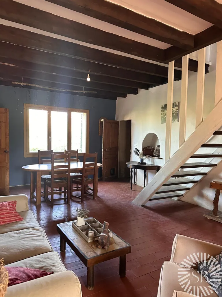 Living Room - Authentic Mas with Large Garden in Noves