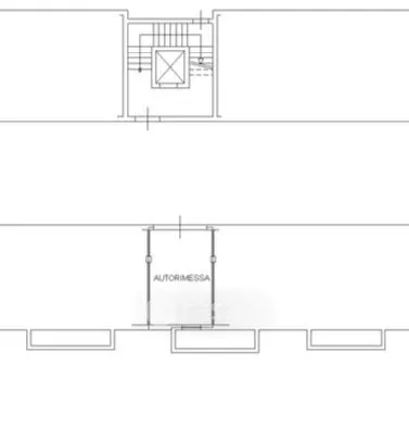 Plan - Trilocale with Private Garden in Nonantola