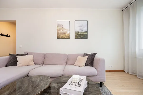 Séjour - Fully Furnished Flat with Garden in Mustamäe