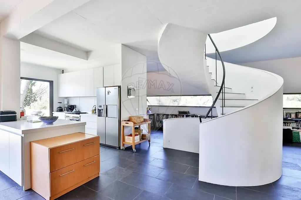 Köök - Architectural Villa with Pool in Nice