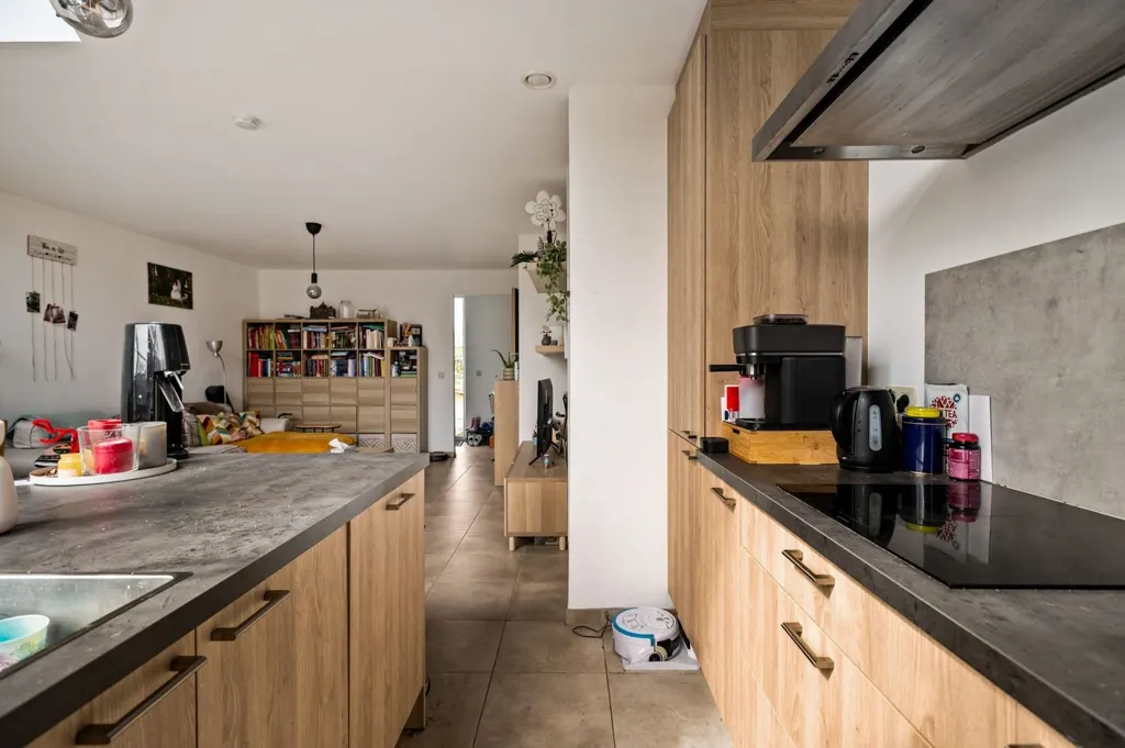 Cuisine - Maison Éco-Énergétique avec Jardin à Lier