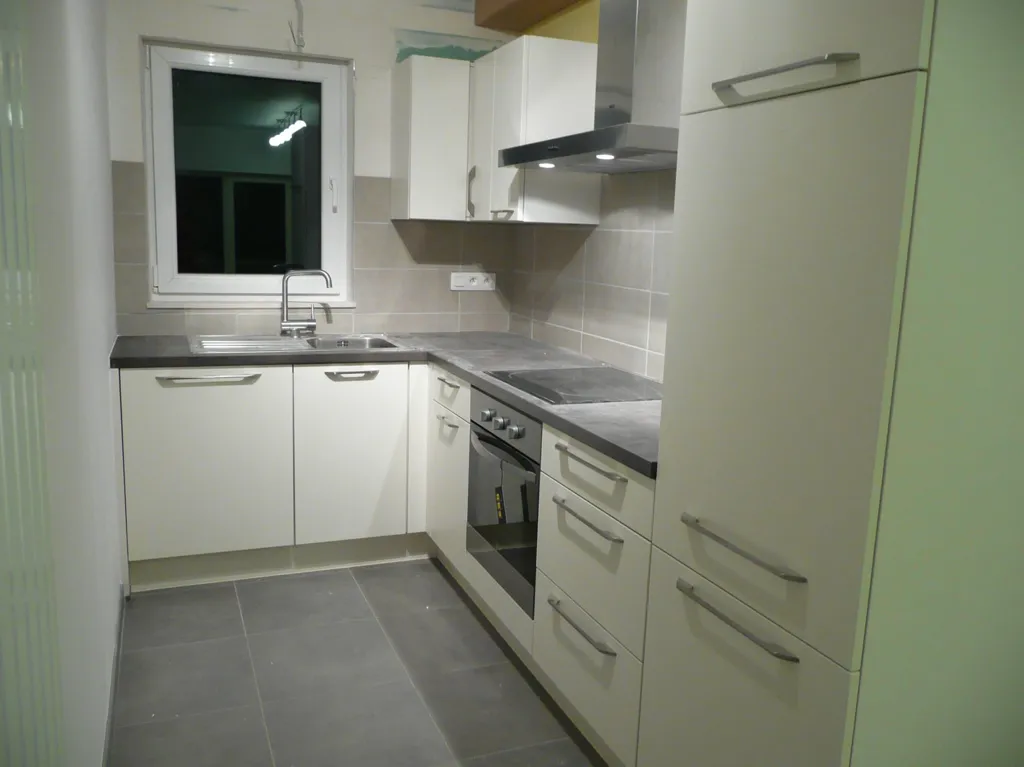 Köök - Duplex Apartment with Terrace in Arlon