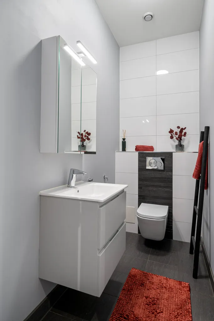 Salles de bain - Modern Villa with Pool in Lier