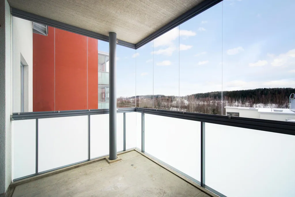Balcony - Apartment with Balcony in Keljo, Jyväskylä