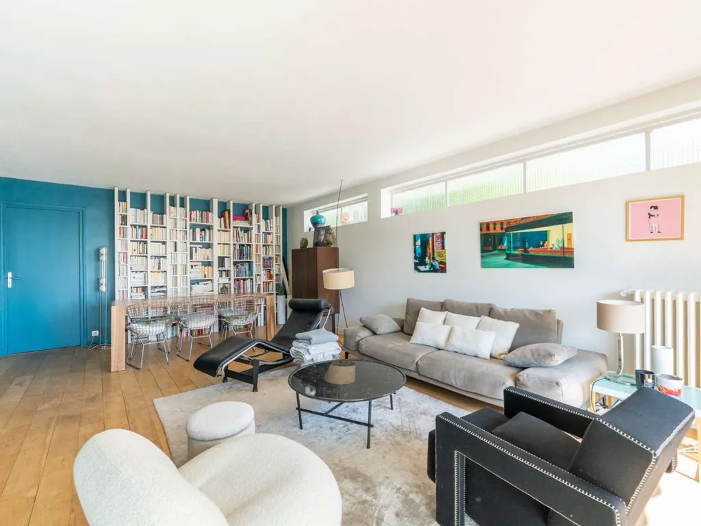 Family Flat with Eiffel Tower View in Saint-Cloud