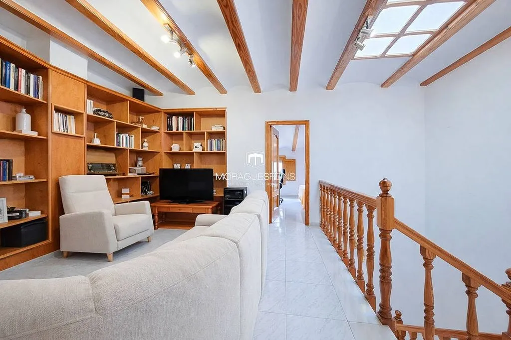 Séjour - Townhouse with Garage in Teulada Historic Centre