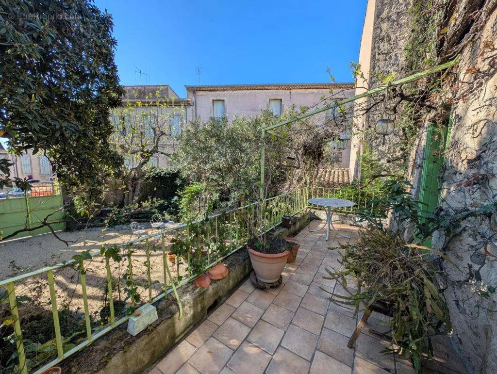 Terrass - Charming House with Garden in Centre Pézenas