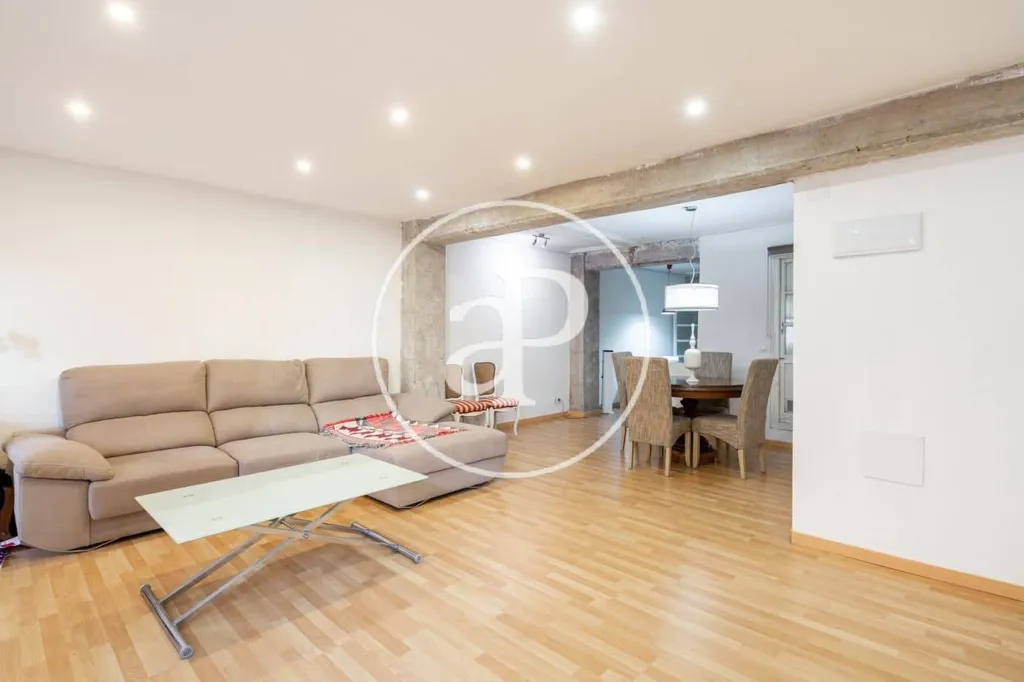 Séjour - Modern Flat with Terrace in Nou Moles