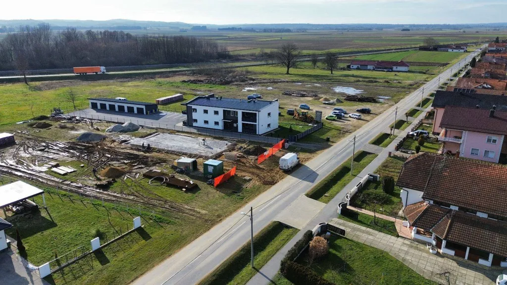 Õhuvaade - New Apartments with Balcony in Đurđevac