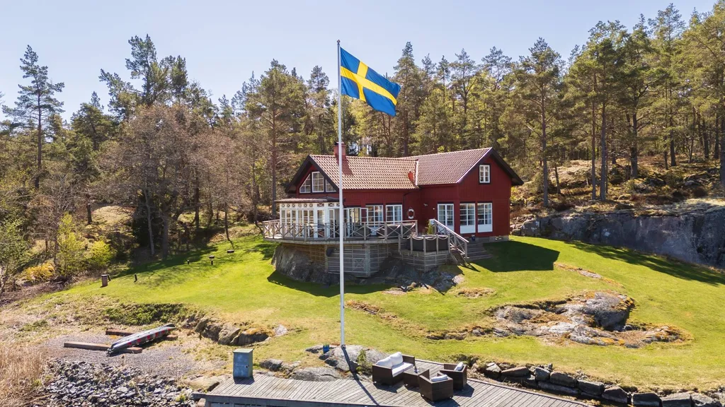 Esterno - Modern Holiday Home with Private Beach in Tjust