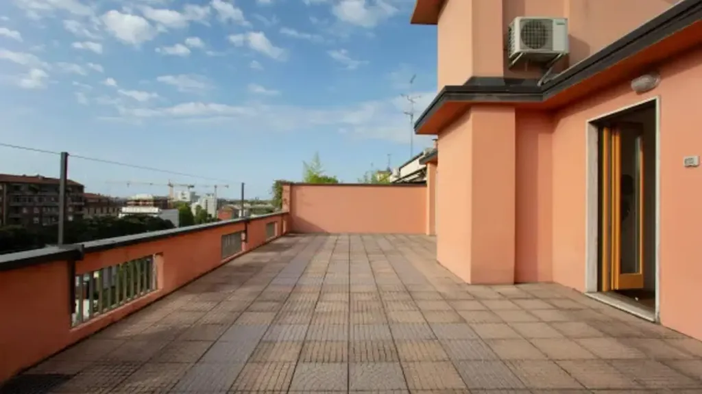 Terrasse - Penthouse with Large Terrace in Milan
