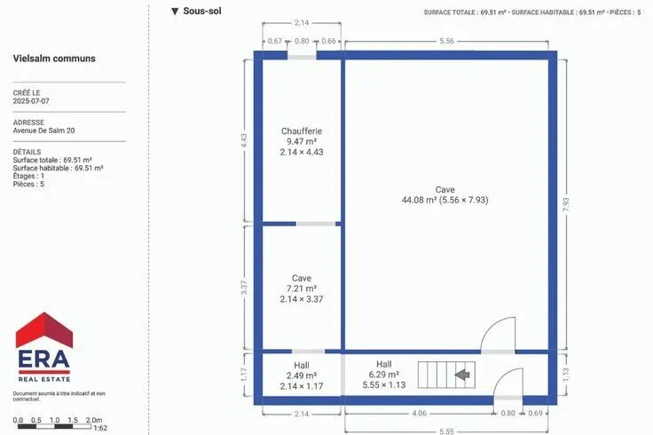 2-bedroom apartment in Vielsalm