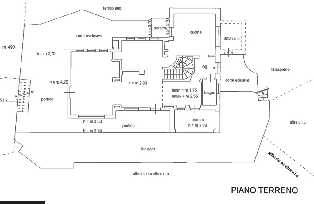 Plaan - Stone Villa with Sea Views in Grimaldi Superiore