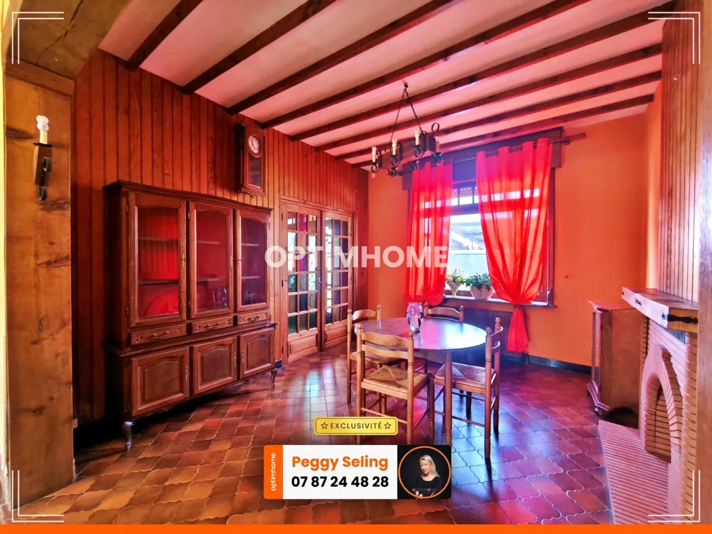Söögituba - Semi-Detached House with Garden in Trélon