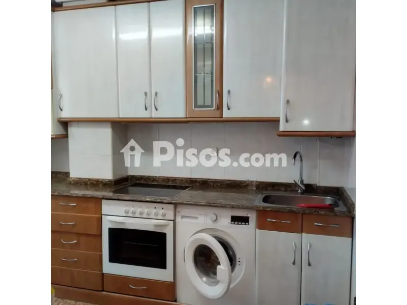 Kitchen - Apartment with Terraced View in Logroño