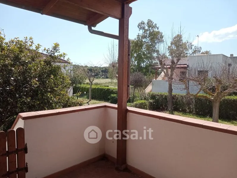 Balcony - Villa with Private Garden in Bernalda