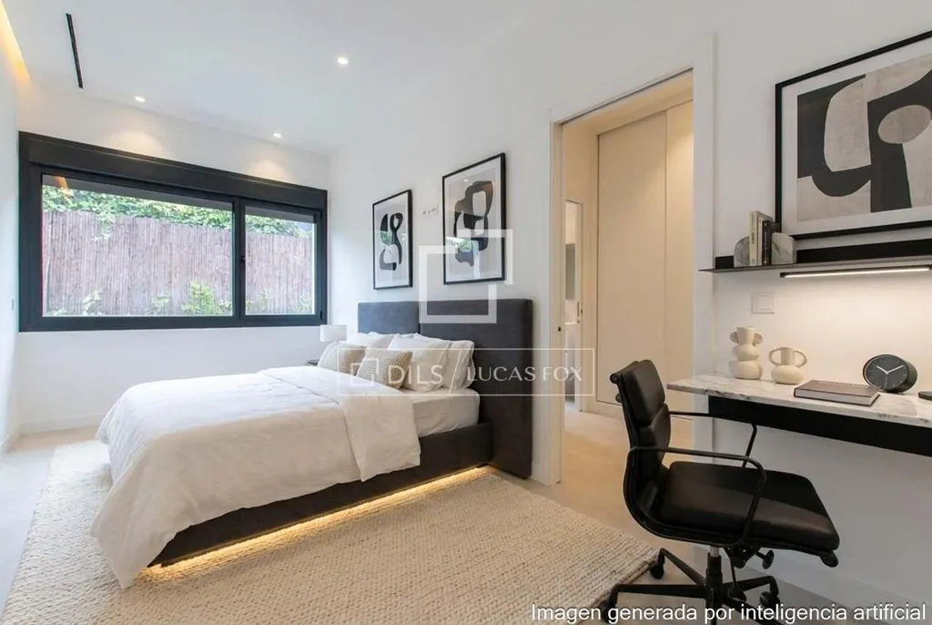 Bedrooms - Chalet with Pool in Las Lomas, Boadilla del Monte