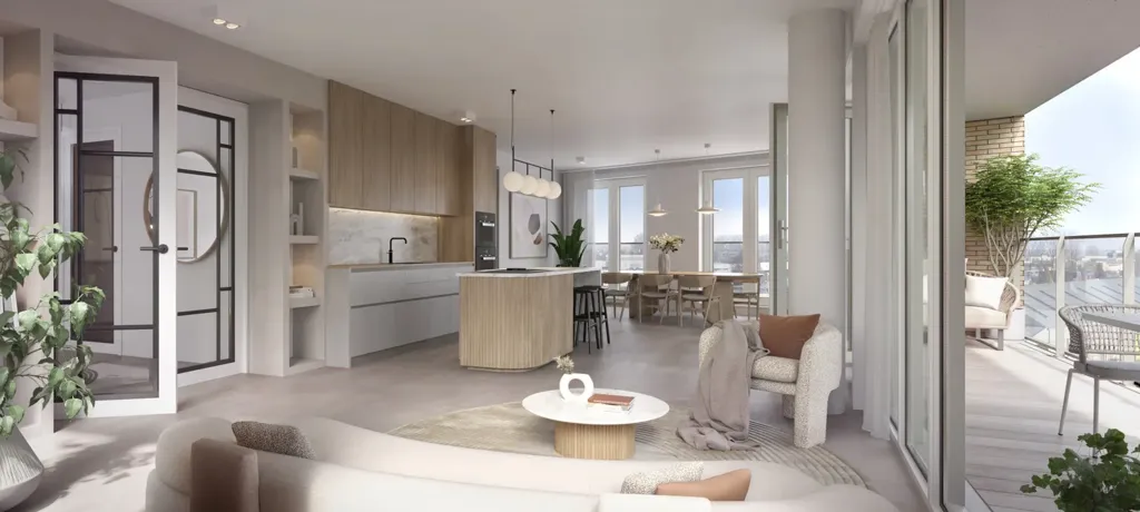 Elutuba - Penthouse with Water View in Alkmaar