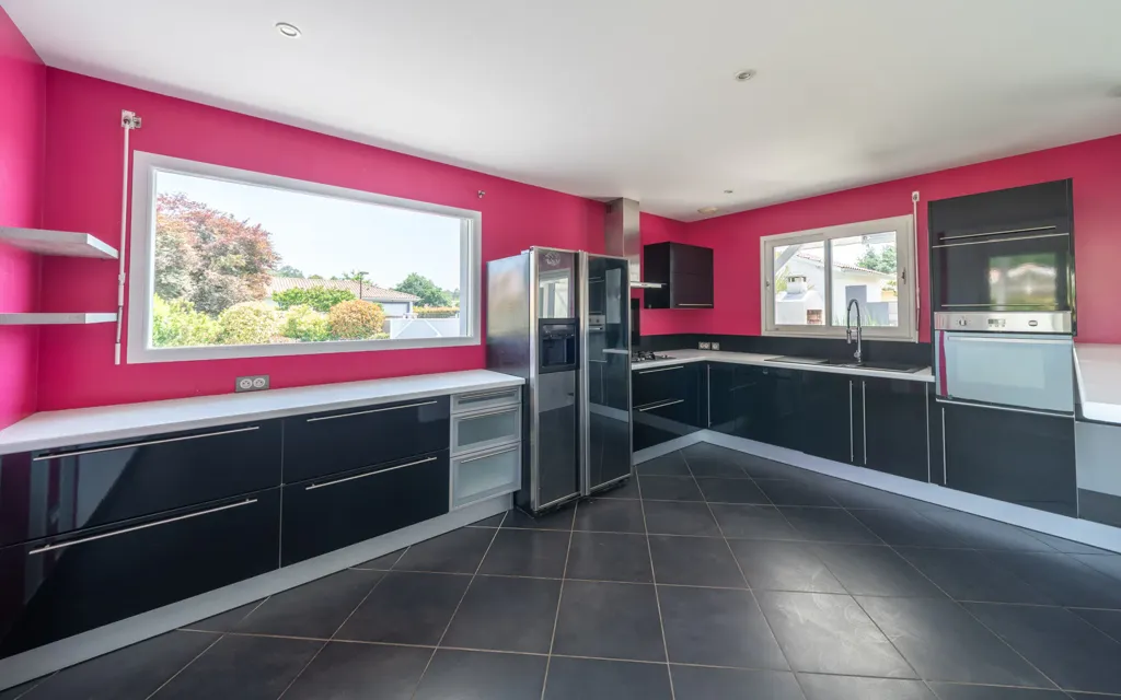 Cucina - Modern House with Pool in Liposthey