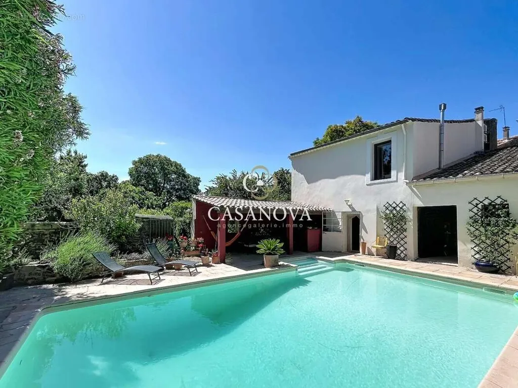 Pool - Character House with Intimate Garden near Pézenas