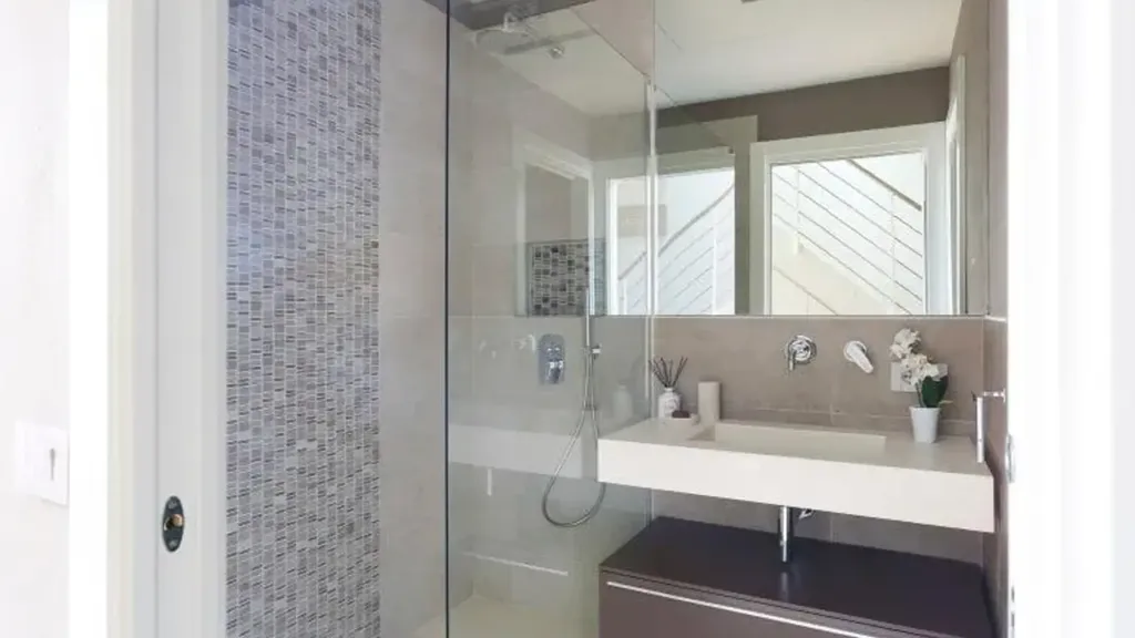Salles de bain - Rustic-Style Flat with Duomo View in Florence
