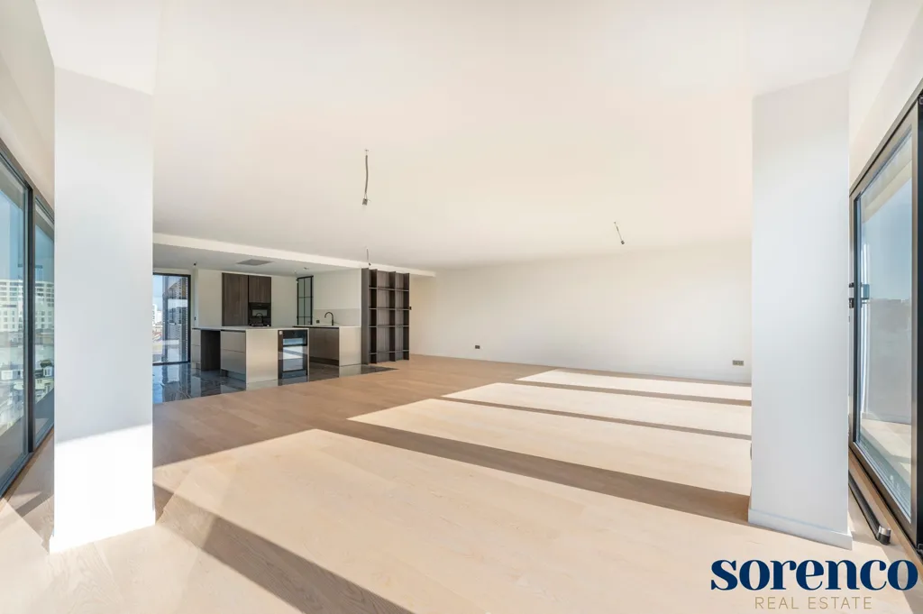 Séjour - Penthouse avec Terrasse Panoramique à Anvers