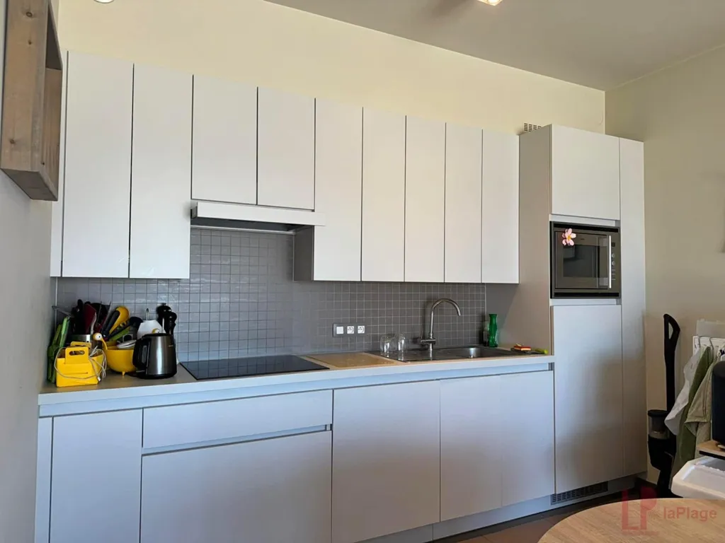 Cucina - Apartment with Sea View on Digue in Ostend