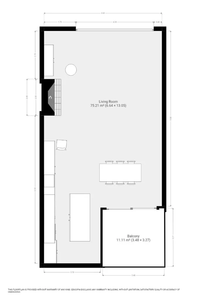 Plan - Appartement Rénové avec Terrasses au Centre de Dendermonde