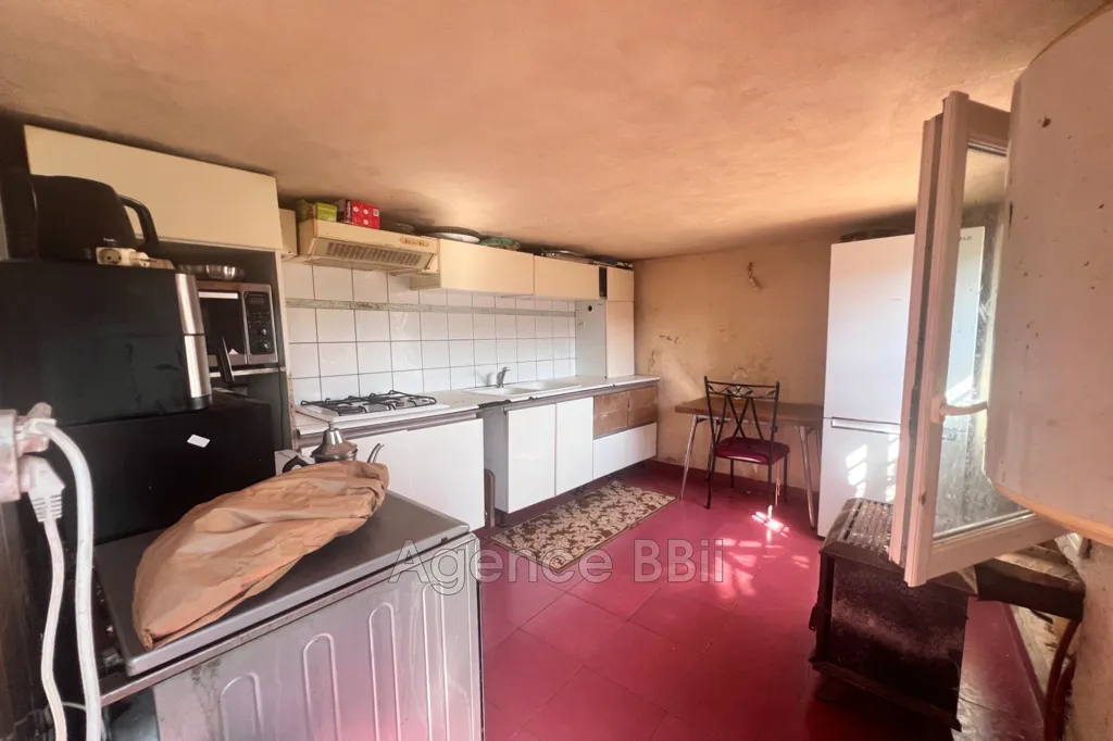 Cuisine - Maison en Pierre avec Jardin au Calme à Cantaron