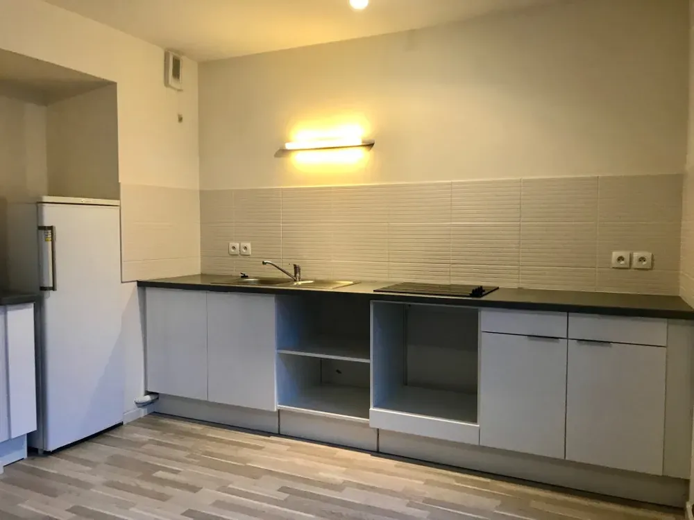 Köök - Duplex with Balcony in Lille Park District