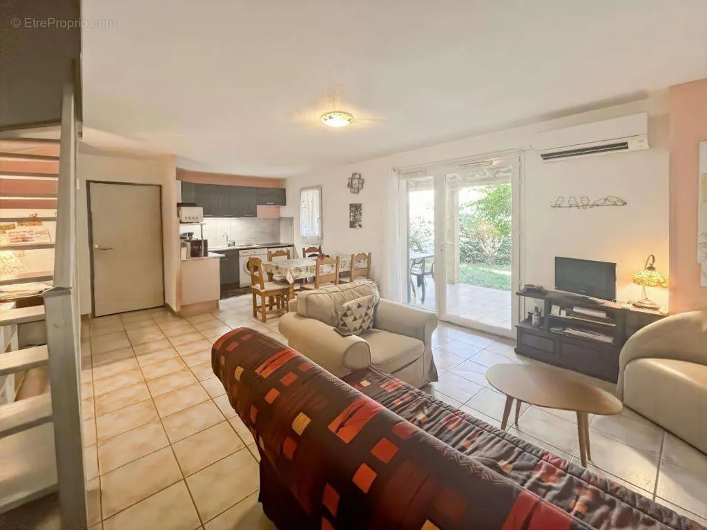 Living Room - House with Pools near Canal du Midi